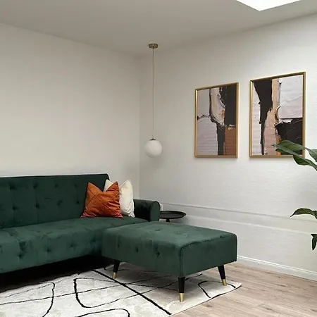 2 Raum City-apartment 5min Zum Hbf Grupello-2 Daire Düsseldorf