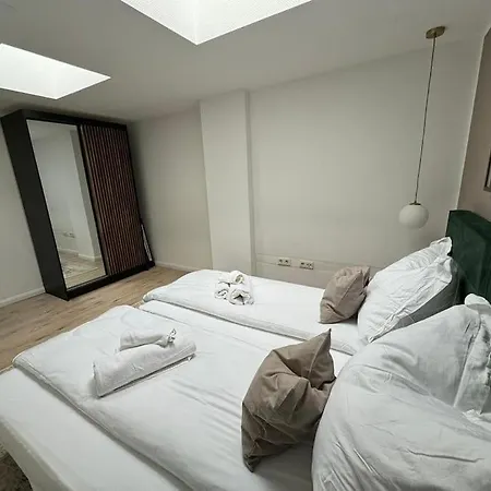 2 Raum City-apartment 5min Zum Hbf Grupello-2 Apartman *